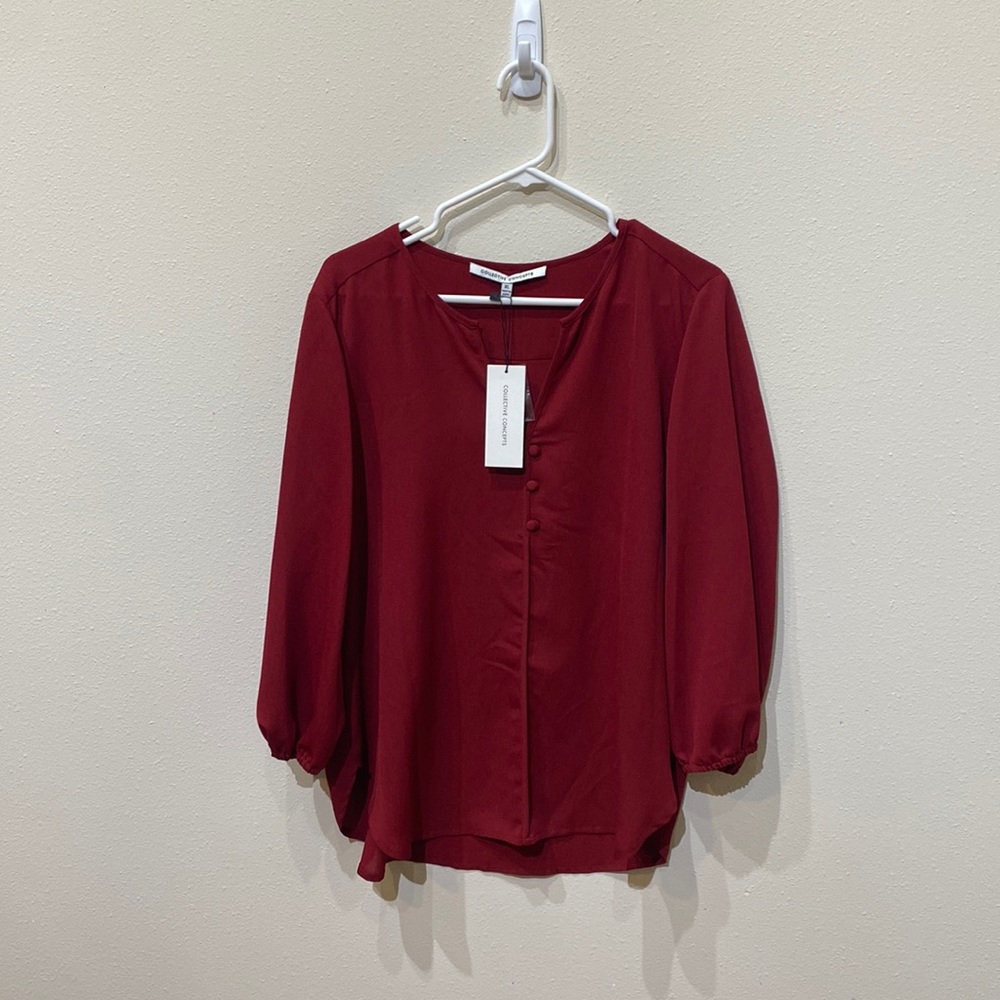 Nordstrom Rack Ruby Faux-Button Top